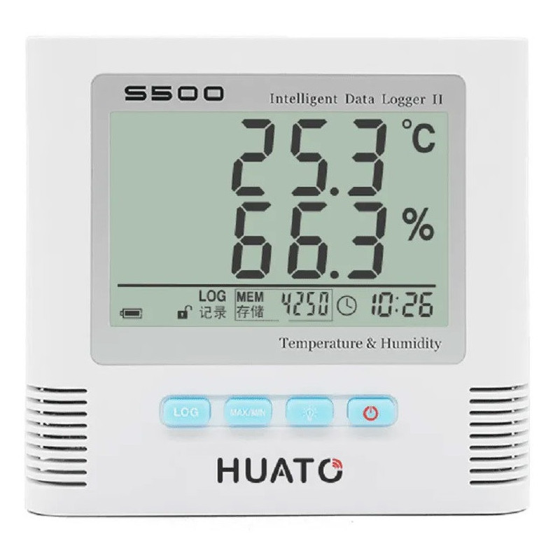 S500-TH Huato rejestrator danych temperatury i wilgotności.